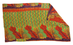 Vintage Indian Kantha Quilt // ONH Item 2711