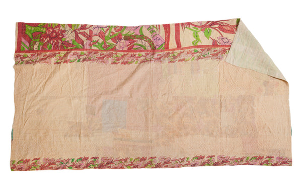 Vintage Indian Kantha Quilt // ONH Item 2713 Image 1