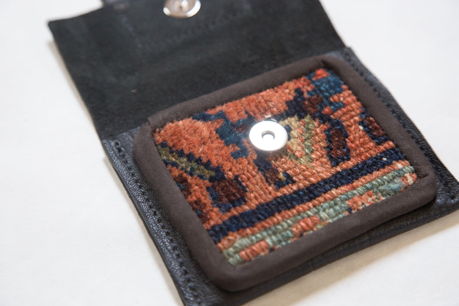 Rug Fragment Coin Purse // ONH Item 2945 Image 1