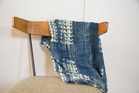 Batik Indigo Throw // ONH Item 2958 Image 1