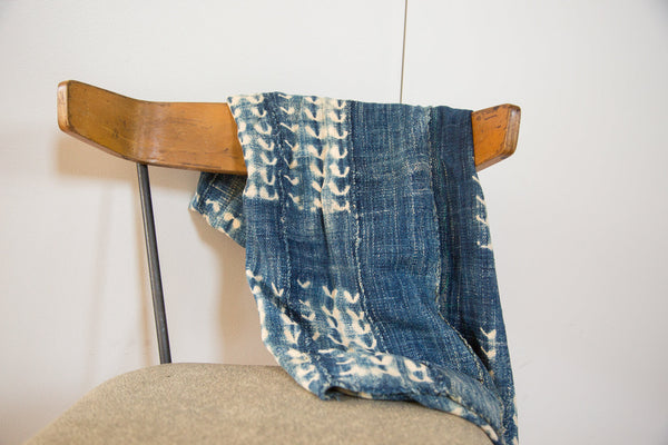 Batik Indigo Throw // ONH Item 2958 Image 1