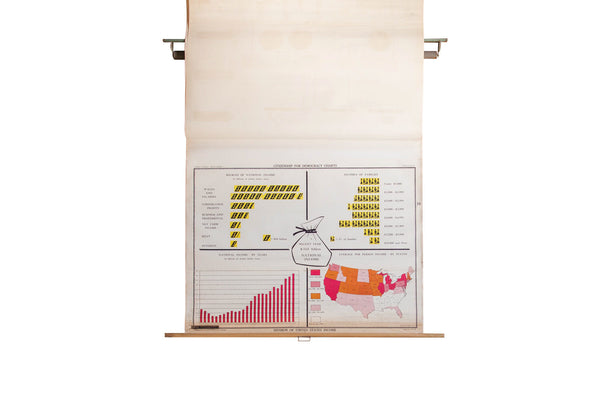 Vintage Democracy School Chart Set // ONH Item 2996 Image 13