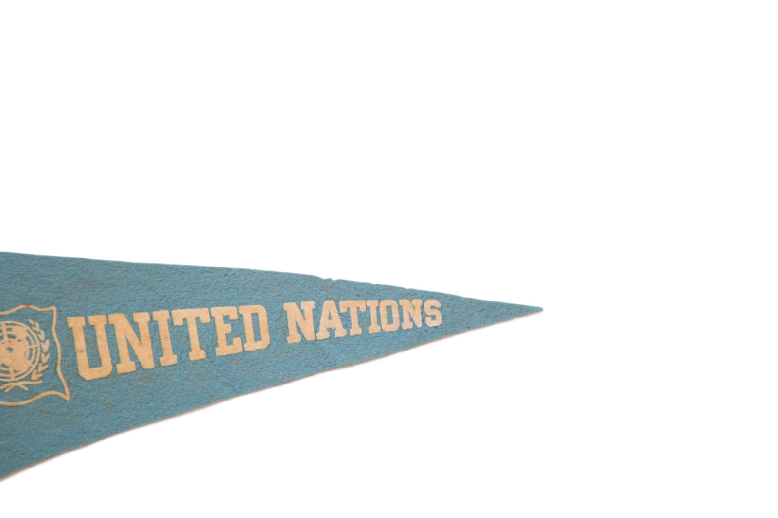 United Nations Felt Flag // ONH Item 3859 Image 1