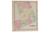 Antique Map of Pound Ridge NY // ONH Item 4316