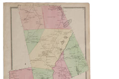 Antique Map of Pound Ridge NY // ONH Item 4316 Image 1