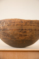Vintage Wooden African Bowl