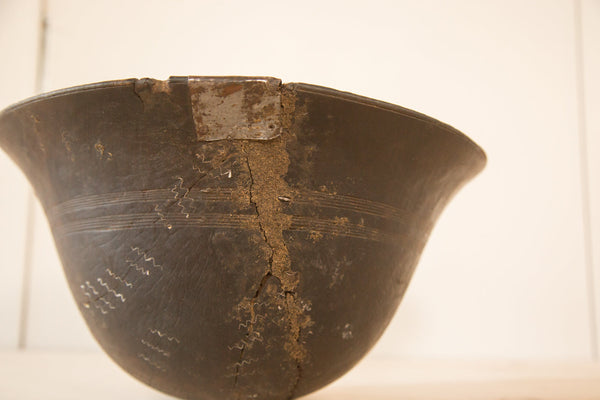 Vintage Wooden African Bowl