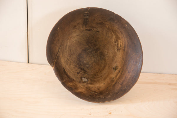 Vintage Wooden African Bowl