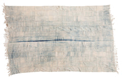 Denim Mosi Indigo African Textile Throw