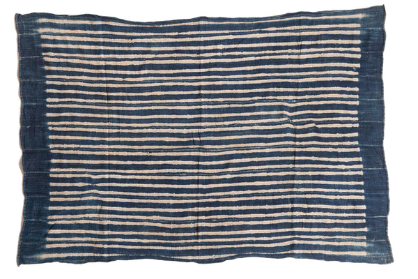 Batik Indigo African Textile Throw