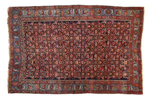4.5x7 Antique Bijar Rug // ONH Item: 5001