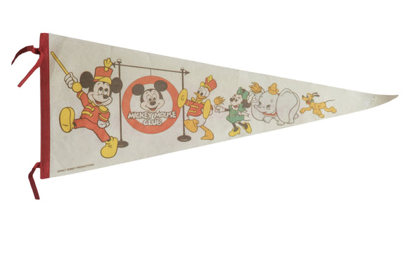 Mickey Mouse Club Felt Flag