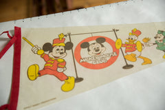 Mickey Mouse Club Felt Flag