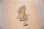 Antique M.T. Ross Mother Earth's Children Illustration // ONH Item 6810