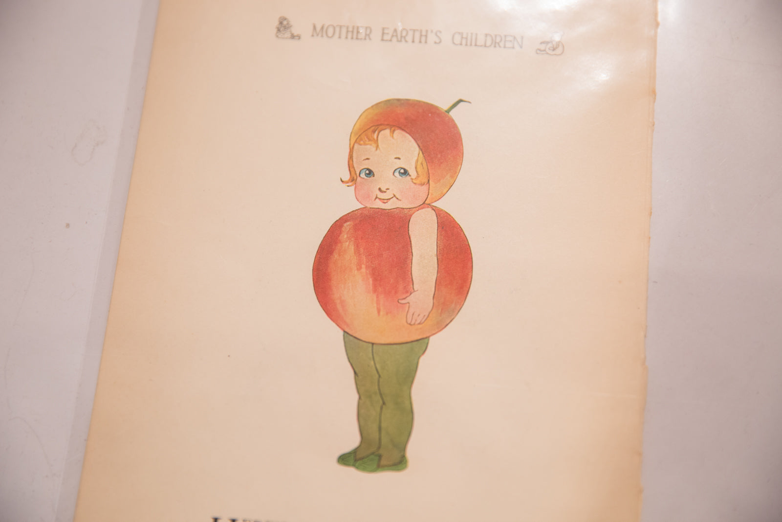 Antique M.T. Ross Mother Earth's Children Illustration Image 1