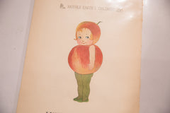 Antique M.T. Ross Mother Earth's Children Illustration Image 1