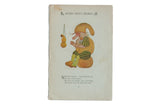 Antique 1914 lithograph from Mother Earth's Children showing a whimsical Mr. Gourd character.