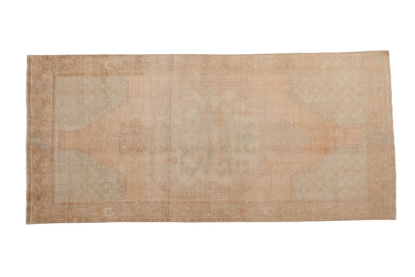 Vintage Distressed Oushak Rug Runner // ONH Item: 7293