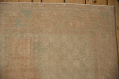 4x8.5 Vintage Distressed Oushak Rug Runner