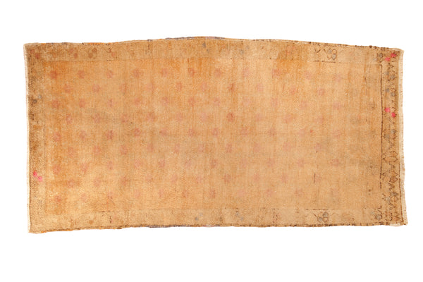 Vintage Distressed Oushak Rug Runner // ONH Item: 7576