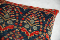 Vintage Rug Fragment Throw Pillow // ONH Item 7785, Image 1