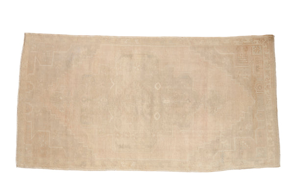 Vintage Distressed Oushak Rug Runner // ONH Item: 9017