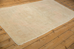 3.5x7 Vintage Distressed Oushak Rug Runner