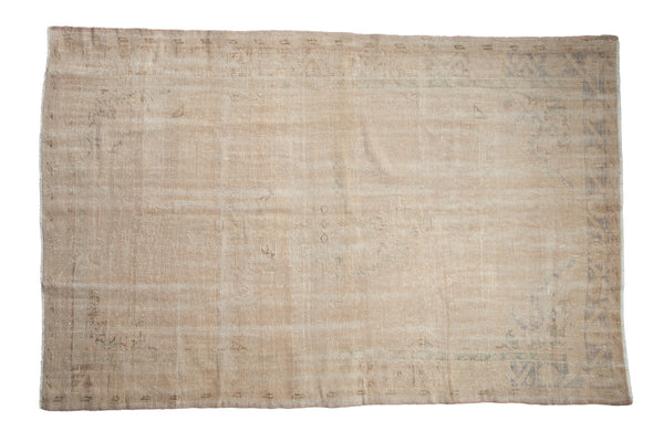 5x8 Vintage Distressed Oushak Carpet // ONH Item 9097