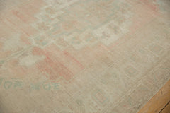 6x11 Vintage Distressed Oushak Carpet