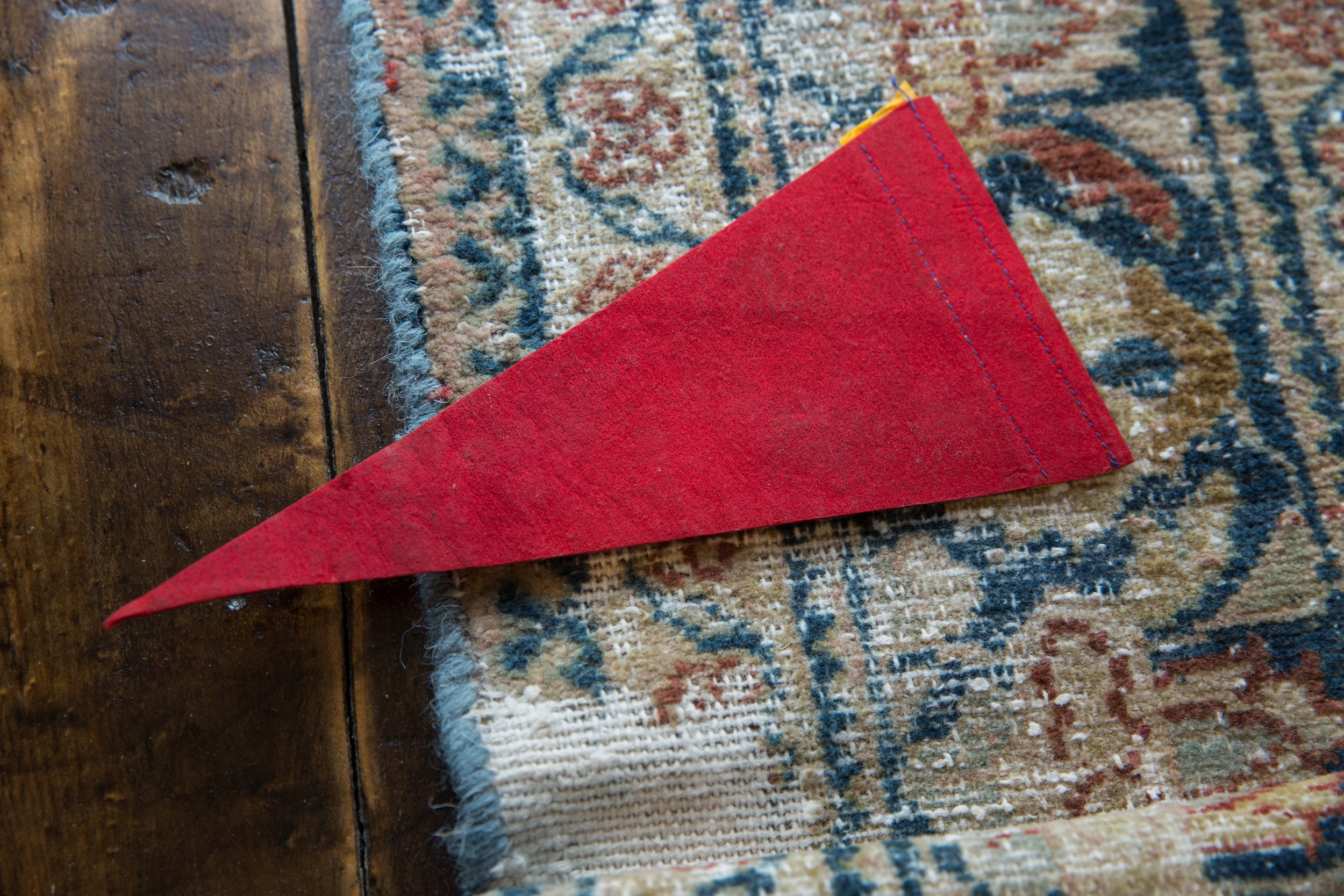 Vintage New York Thruway Felt Flag // ONH Item 9516 Image 1