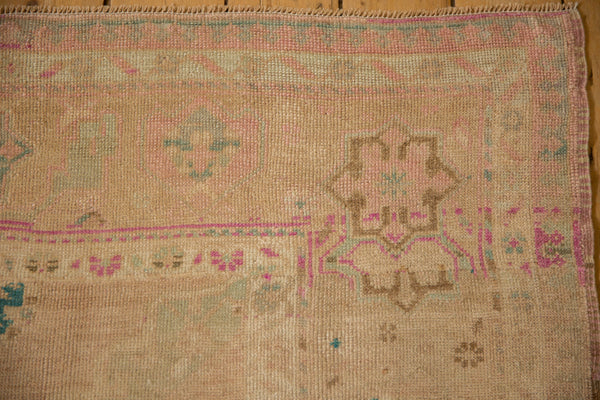 Vintage Distressed Oushak Rug Runner // ONH Item: 9679, Image 2