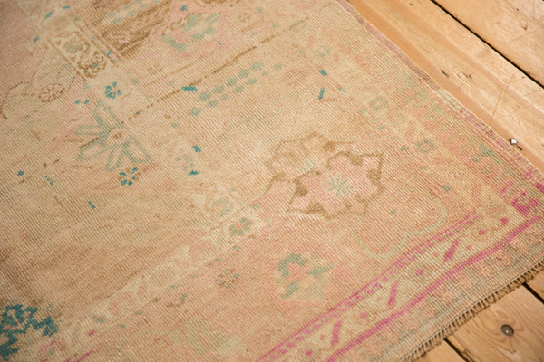 Vintage Distressed Oushak Rug Runner // ONH Item: 9679, Image 5