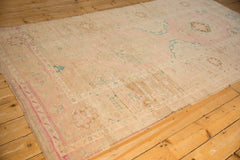 4.5x9 Vintage Distressed Oushak Rug Runner