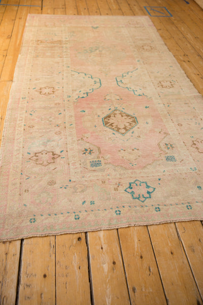 Vintage Distressed Oushak Rug Runner // ONH Item: 9679, Image 8