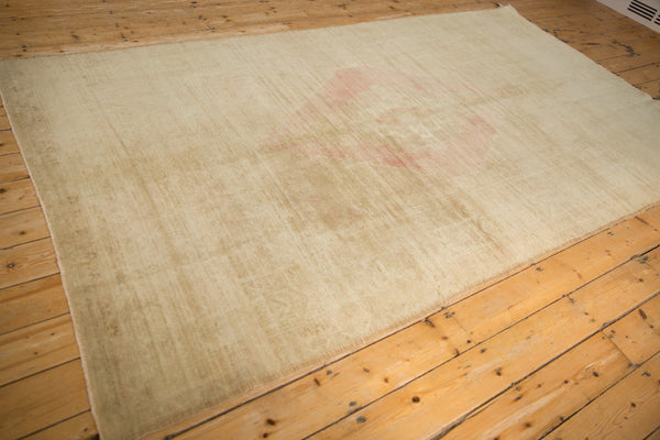 Vintage Distressed Oushak Carpet // ONH Item: 9691, Image 5