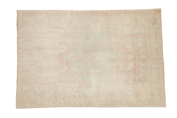 Vintage Distressed Oushak Rug // ONH Item: 9777