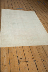 4x6 Vintage Distressed Oushak Rug