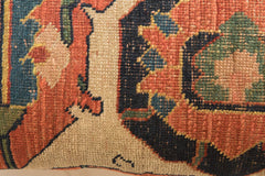 Antique Bijar Rug Fragment Pillow // ONH Item AS11943A11967A Image 3