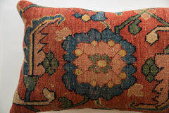 Antique Bijar Rug Fragment Pillow // ONH Item AS11943A11971A Image 2