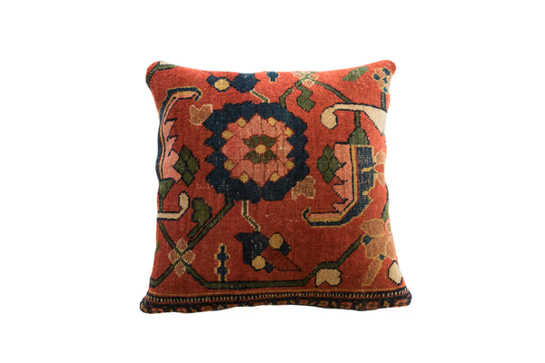 Antique Bijar Rug Fragment Pillow // ONH Item AS11944A11973A