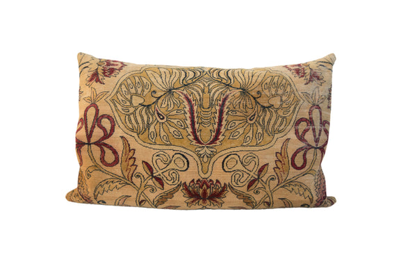 XL Vintage Rug Fragment Pillow 24x36 // ONH Item: AS11947A12331A