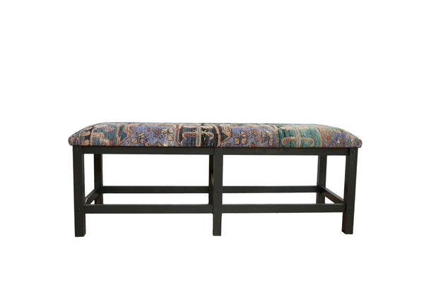 Reclaimed Vintage Turkish Rug Bench // ONH Item: AS12648A9681A