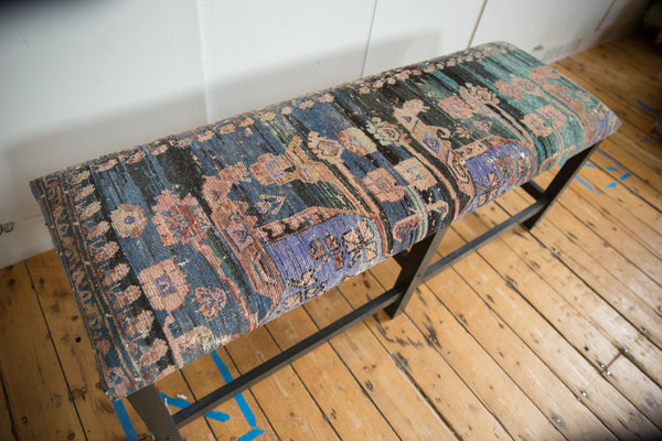 Reclaimed Vintage Turkish Rug Bench