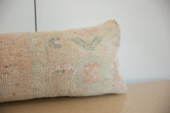 Vintage Rug Fragment Lumbar Pillow