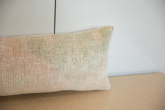 Vintage Rug Fragment Lumbar Pillow