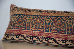 Vintage Rug Fragment Lumbar Pillow