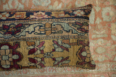 Antique Kerman Rug Fragment Lumbar Pillow // ONH Item AS13046A13033A, Image 1