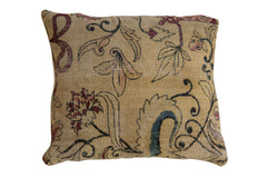 Antique Kerman Rug Fragment Pillow // ONH Item AS13041A13017A1