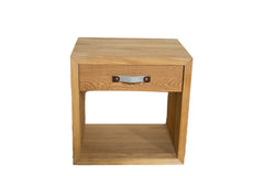 Wooden Nightstand with Swappable Handle // ONH Item AS13081A13082A, Image 1