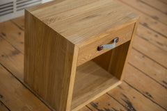 Wooden Nightstand with Swappable Handle // ONH Item AS13081A13082A, Image 4